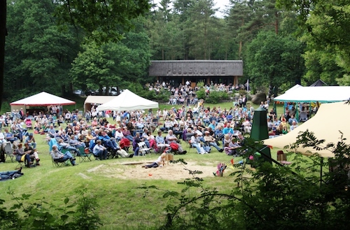 Het festivalterrein van Boet'n Deure