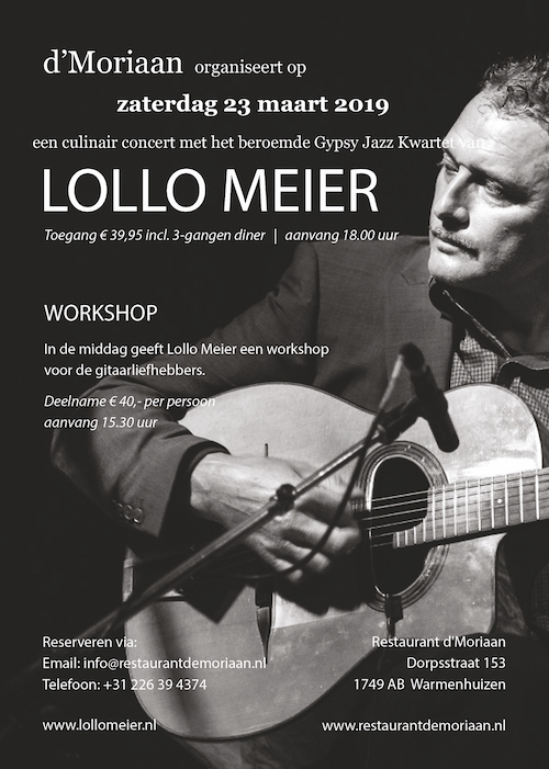 lollo meier optreden en workshop 2019 affiche