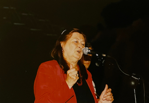 Norma Waterson, Folkwoods 2002, foto Ronald Rietman Norma Waterson, Folkwoods 2002