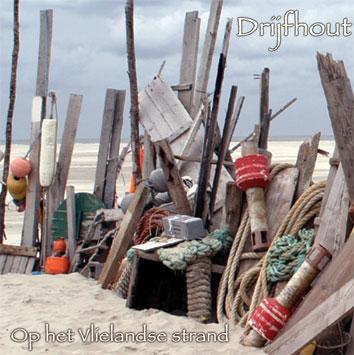 drijfhout - op het vlielandse strand