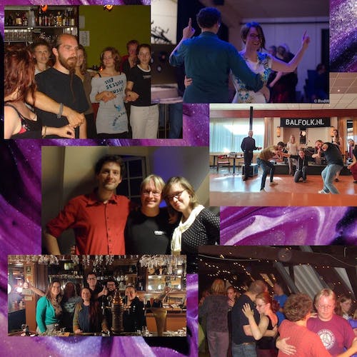Organisatoren van het folkbal in Nijmegen, o.a. Wen Versteeg, Dorine Boudewijn, Jeroen van Zuylen, Menno Wester, foto's in collage aaangeleverd door Folkbal Nijmegen Organisatoren van het folkbal in Nijmegen, o.a. Wen Versteeg, Dorine Boudewijn, Jeroen van Zuylen, Menno Wester, foto's in collage aaangeleverd door Folkbal Nijmegen