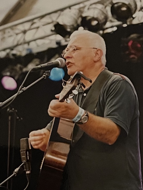Fred Piek op Folkwoods in 2003, foto Ronald Rietman