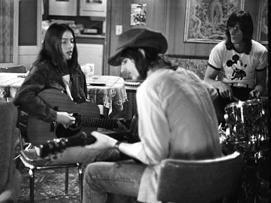 gram parsons en emmylou harris met drummer n d smart ii