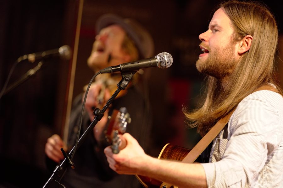 Kit Hawes en Aaron Catlow Kit Hawes en Aaron Catlow