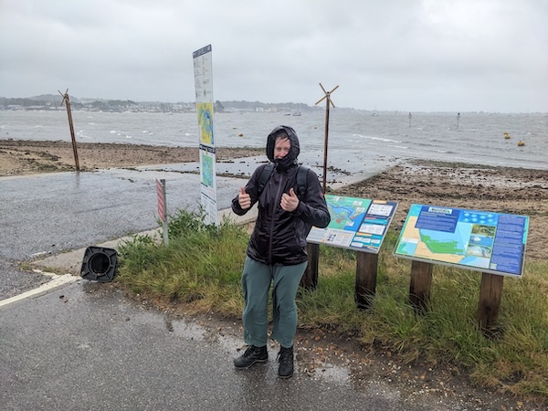 Een regenachtige dag in Poole, foto Honza Bartošek
