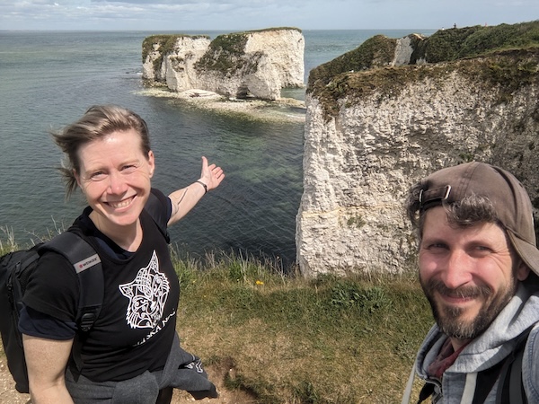 Old Harry Rocks. Foto: Honza Bartošek