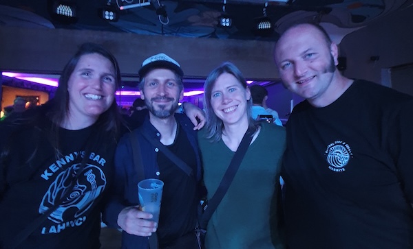 Eindelijk een ontmoeting met Boxin' the Vox, foto Mary Clarke