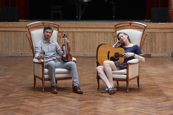 Honza Bartošek en Loes van Schaijk in Casino van Gompel, Mol, België, foto Virginia Tello