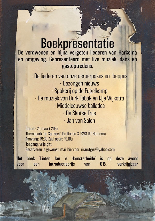 Lieten fan 'e Hamsterheide affiche