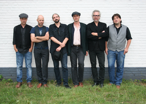 Maggie's Flock v.l.n.r: Edwin Steenstra, Neil Macfarlane, Gijs Nielen, Roel Seidell, Hub Rasker, Etienne Pronk