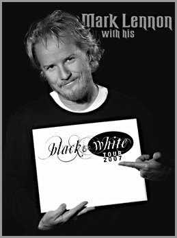 mark lennon black and white tour