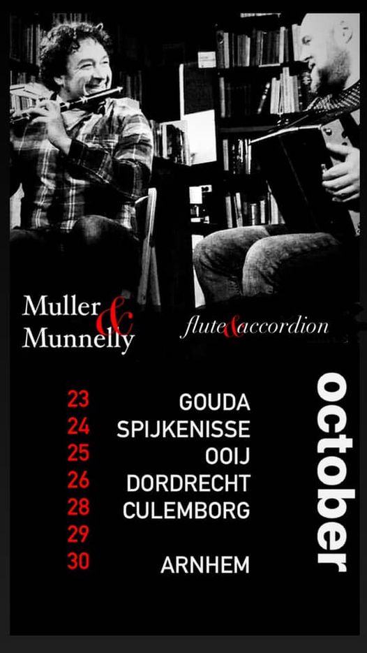 Muller & Munnelly touraffiche oktober 2021