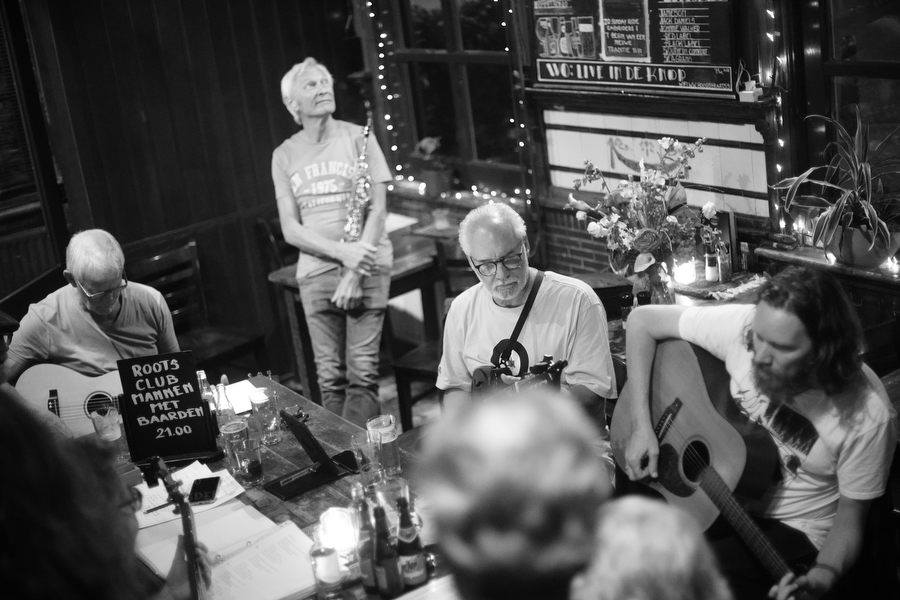 Rootsclub Mannen met Baarden, augustus 2019, foto Ronald Rietman