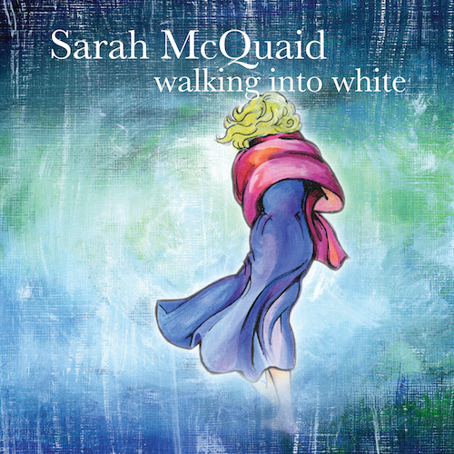 sarah mcquaid walking into white
