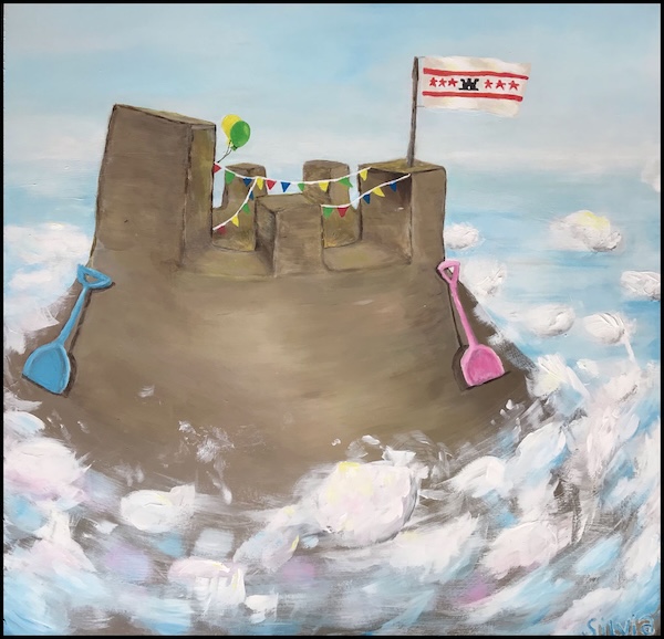 Dieper Graven, het schilderij dat Silvia Fledderus gebruikte als artwork bij de single As Ik Die Weer Zai