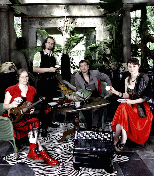 Balfolkband Té, foto Anke van Iersel