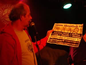 tinus kanters met nap-poster