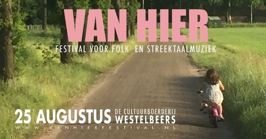 van hier festivalposter