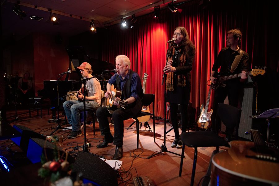 Dylan, Ad, Ankie en Frank Dylan, Ad, Ankie en Frank