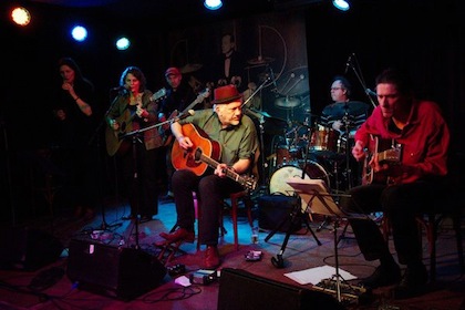 The Watchman met Marjan Cornille in café Wilhelmina, foto Ronald Rietman